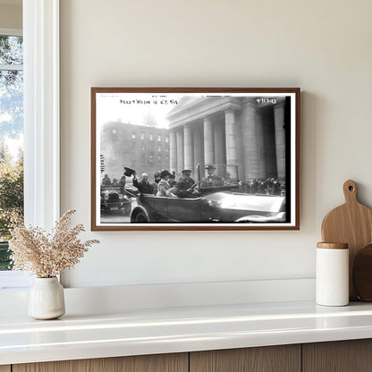 Woodrow Wilsons Historic 1918 NYC Visit