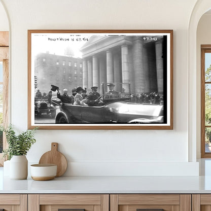 Woodrow Wilsons Historic 1918 NYC Visit
