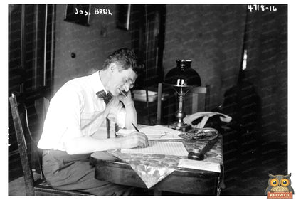 Historic Portrait of Dairy Industry Pioneer, 1918