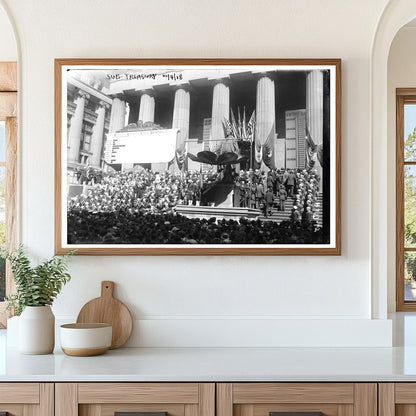 Historic 1918 View of New Yorks Sub-Treasury Building