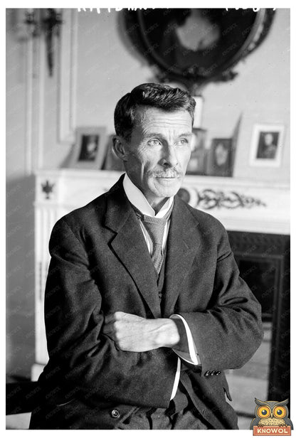 1918 Portrait of H.Y. Braddon: A Historical Icon