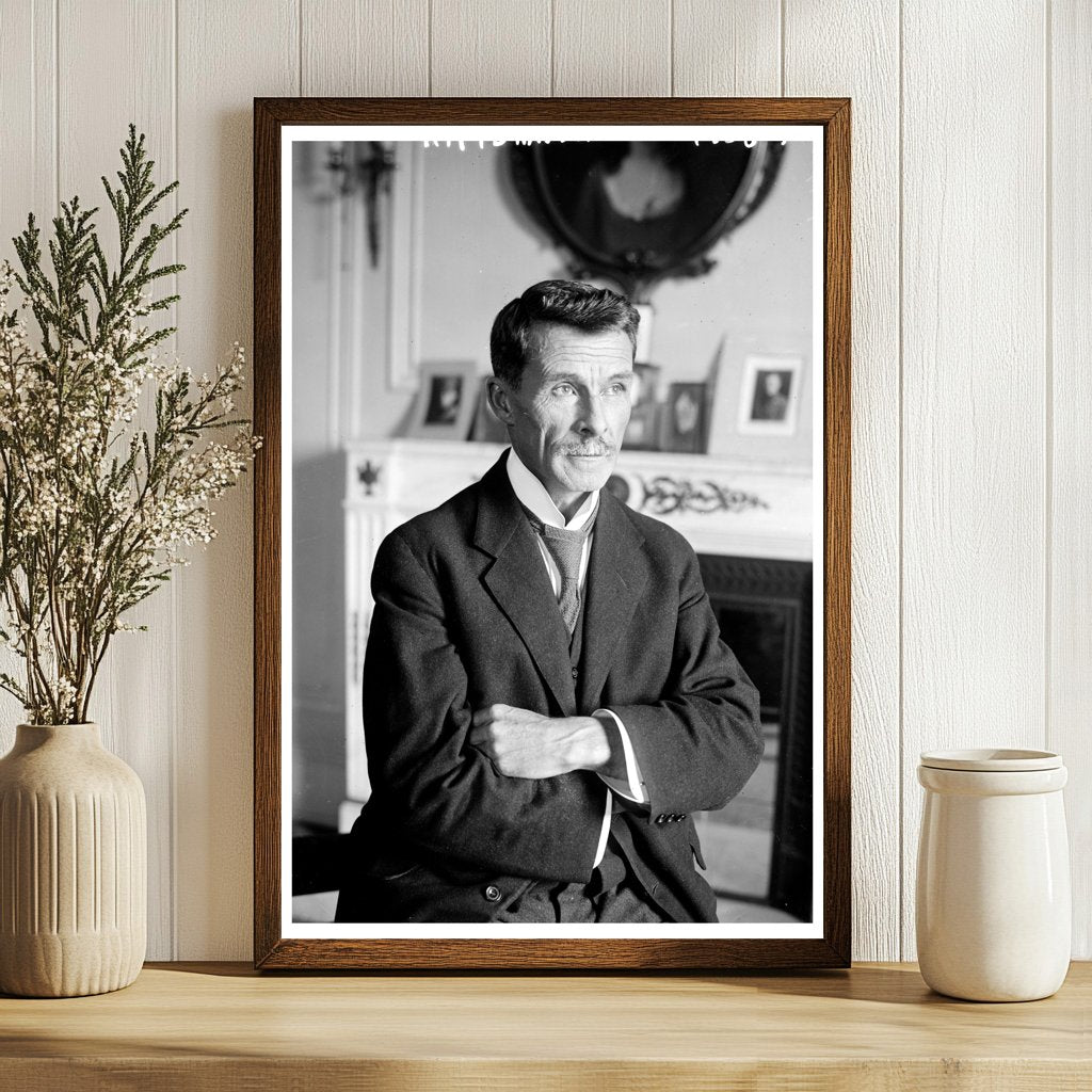 1918 Portrait of H.Y. Braddon: A Historical Icon