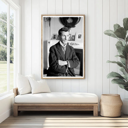 1918 Portrait of H.Y. Braddon: A Historical Icon