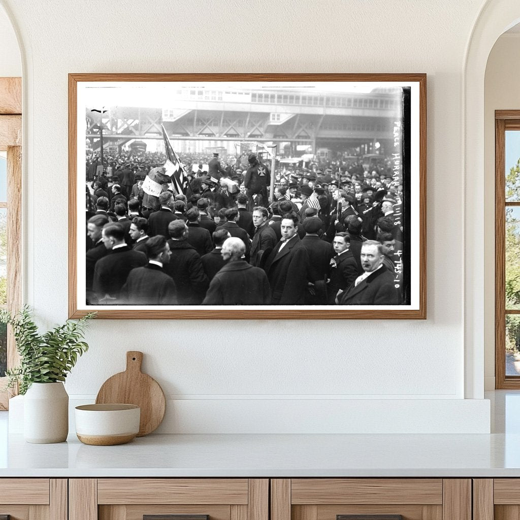 Celebration of Peace: America Cheers WWIs End