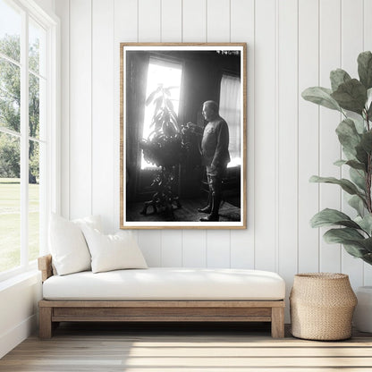 1918 Portrait of V. Herbert: A Historical Glass Negative