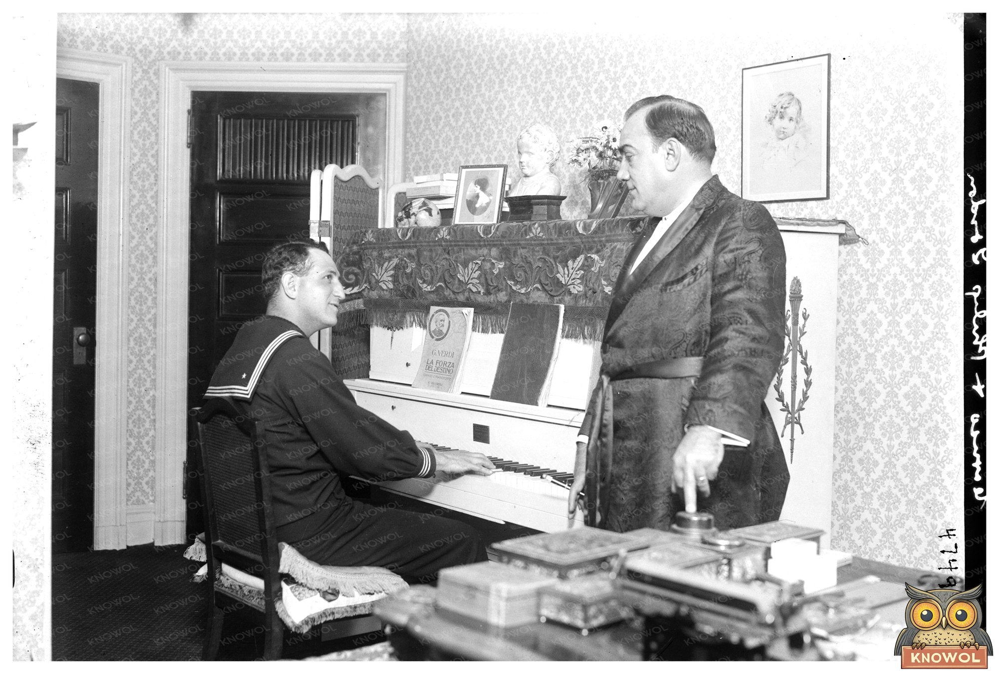 Historic Duet: Enrico Caruso & Philip Gordon, 1915-1920