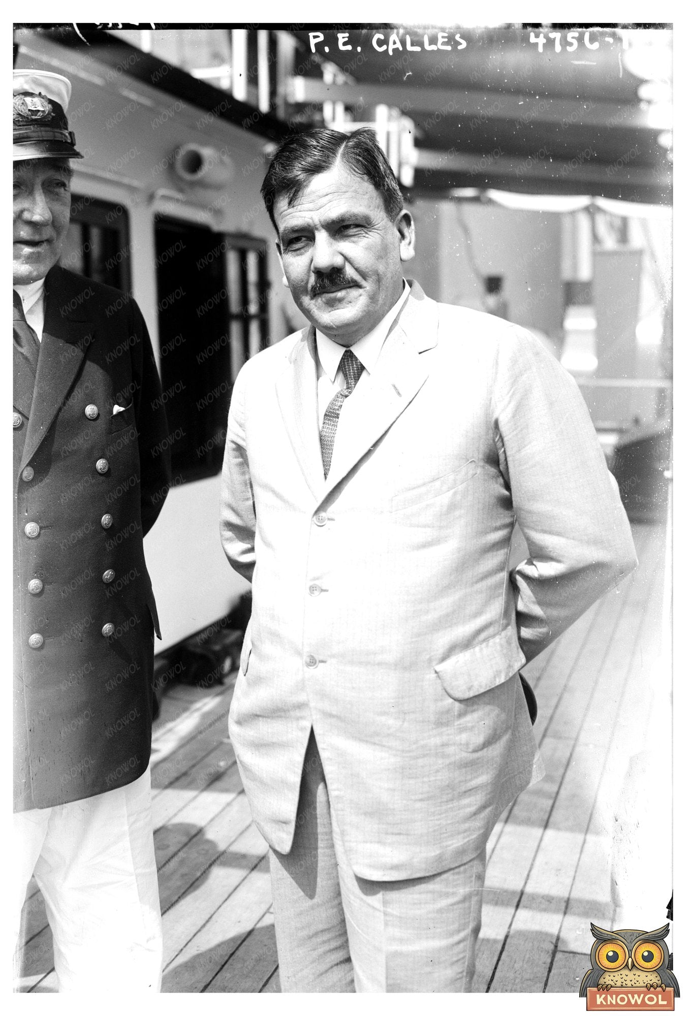 1924 Portrait of a Key Figure in Mexican Politics