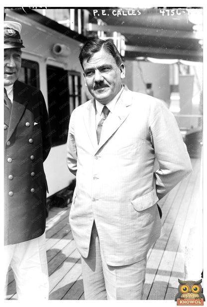 1924 Portrait of a Key Figure in Mexican Politics