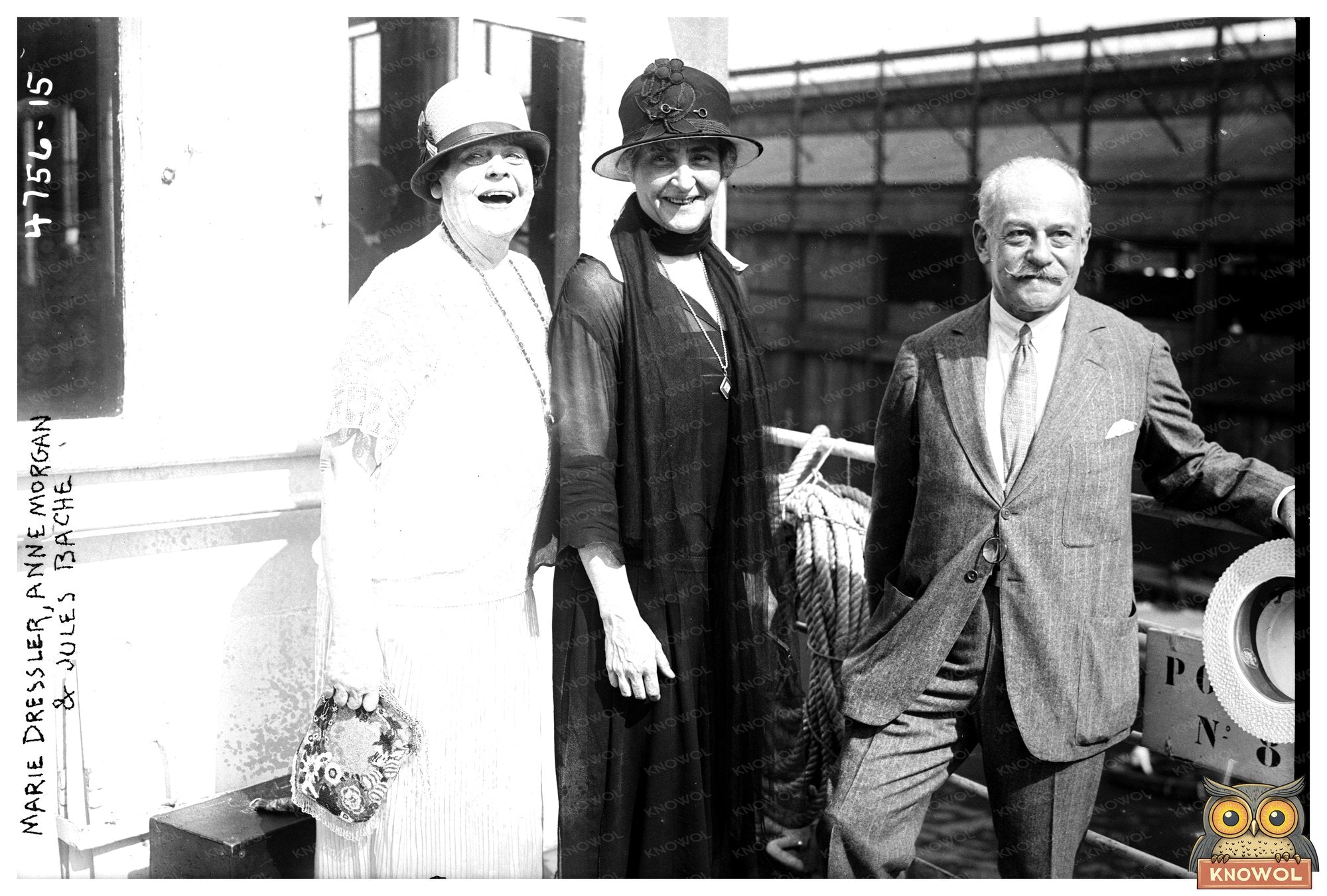 1920s Society Figures: Dressler, Morgan, Bache