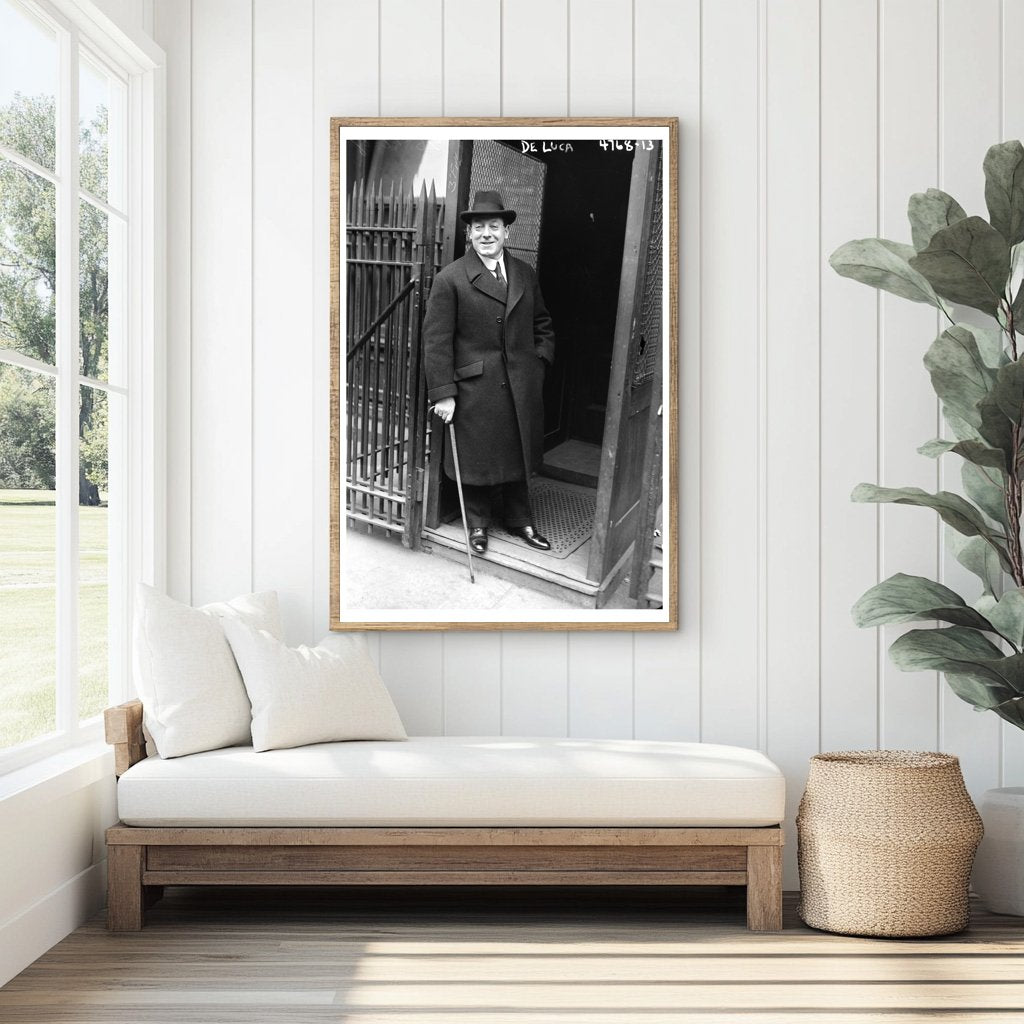 1923 Portrait of Victor De Luca: A Social Pioneer