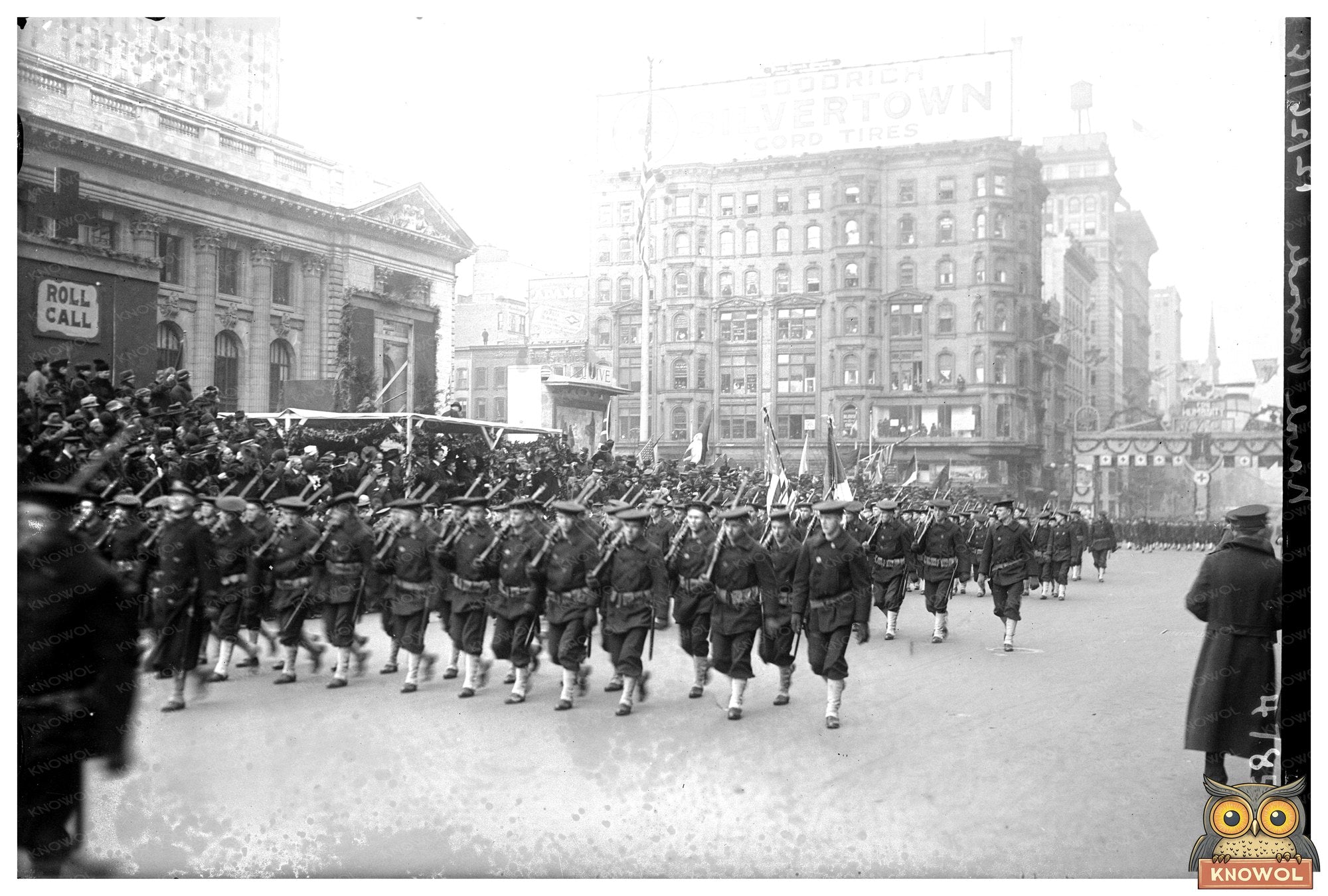 Triumphant Naval Parade Celebrating Post-WWI Unity