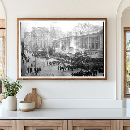 1918 Naval Parade: Post-WW1 Maritime Majesty