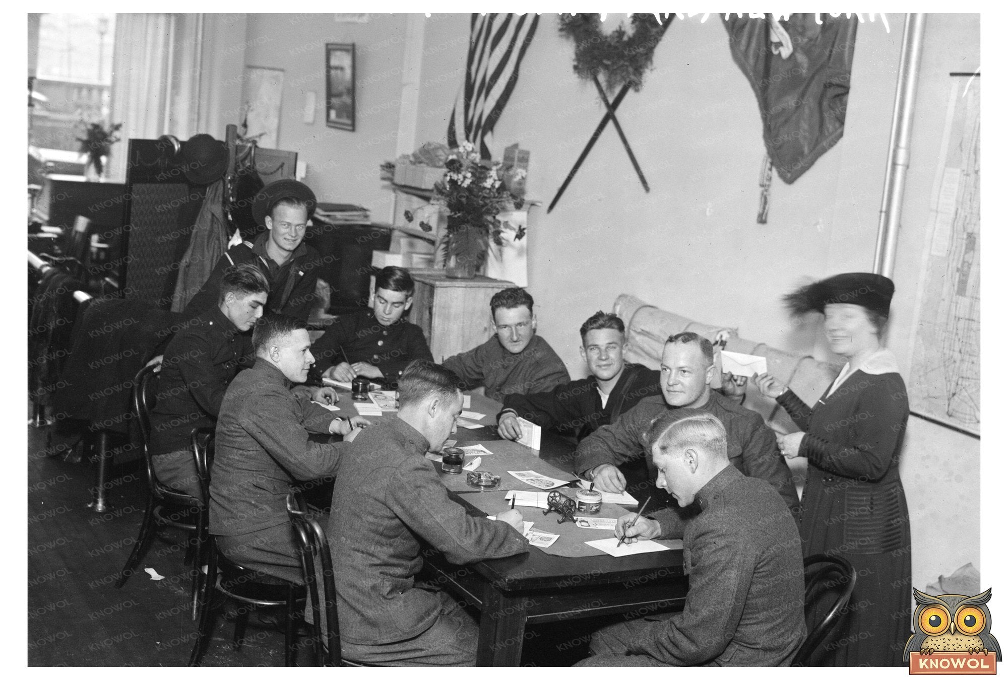 Historic Michigan Soldiers Memorial HQ, 1917-1919