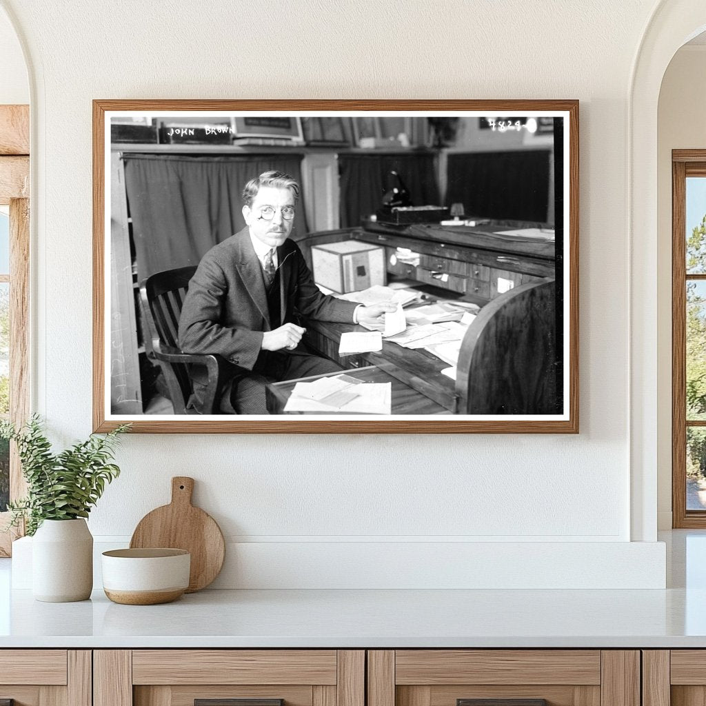 Metropolitan Operas Iconic Business Manager Portrait