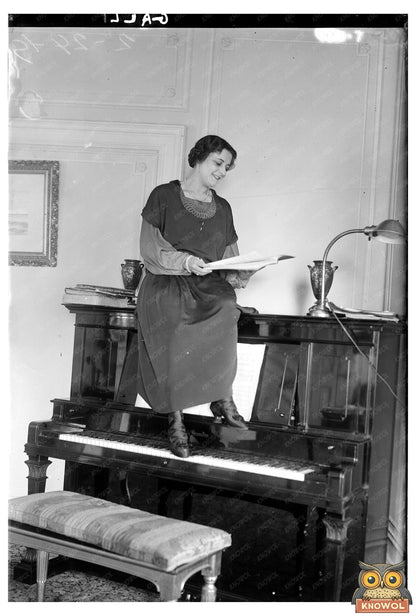 1919 Gall Historical Photo: Enigmatic Moment Captured