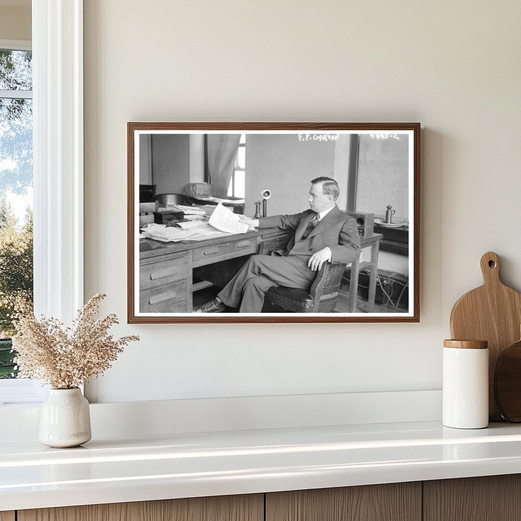 Early 20th Century Portrait of a Visionary Leader