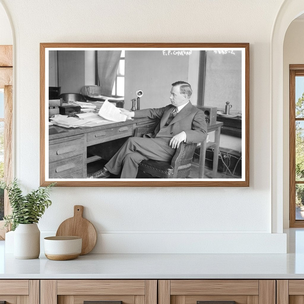 Early 20th Century Portrait of a Visionary Leader