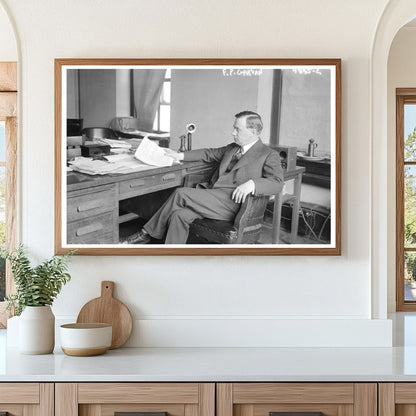 Early 20th Century Portrait of a Visionary Leader