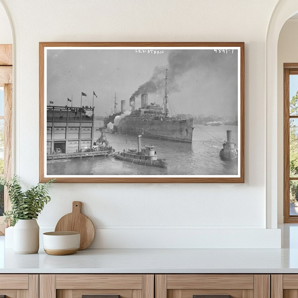 Majestic RMS Leviathan: Iconic Ocean Liner Voyage