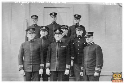 Historic U.S. Navy Officers of the USS George Washington