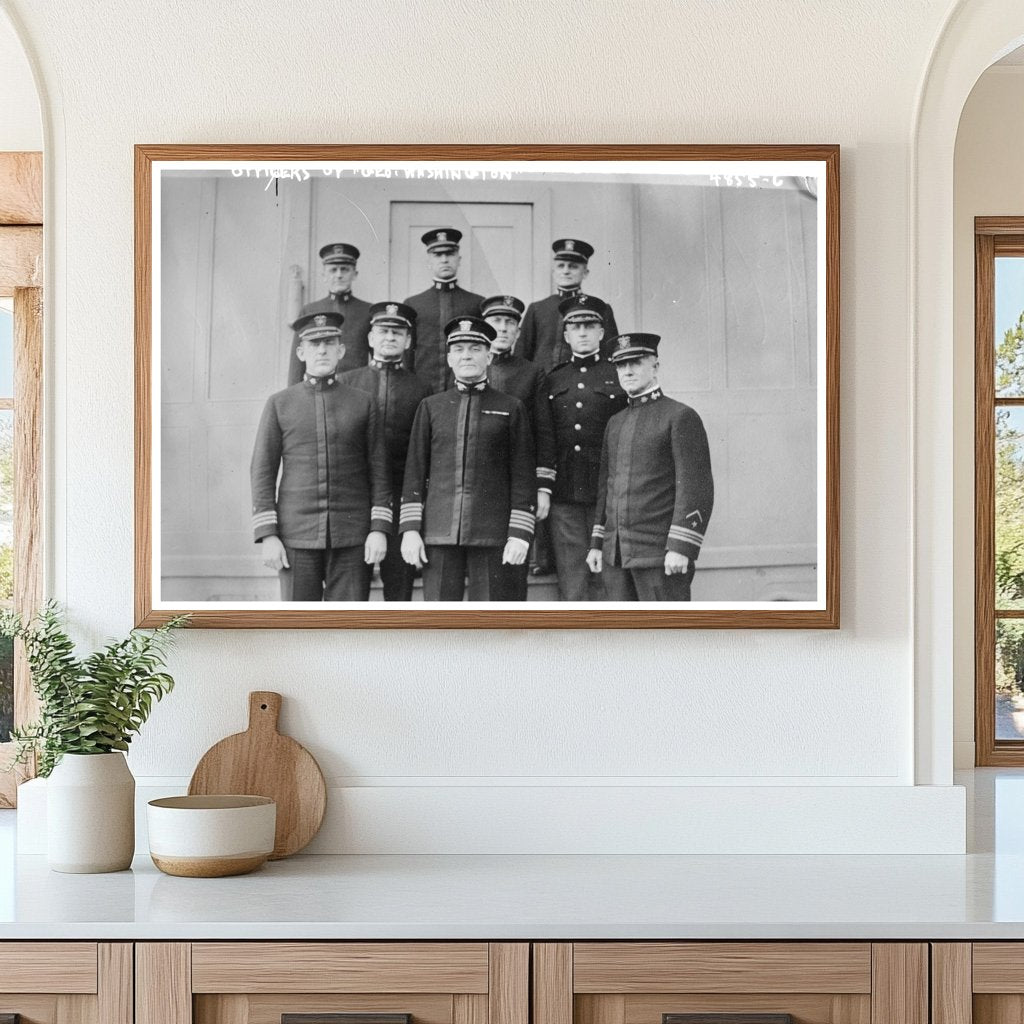 Historic U.S. Navy Officers of the USS George Washington
