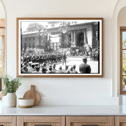 1919 March: Troops of the 27th Division United