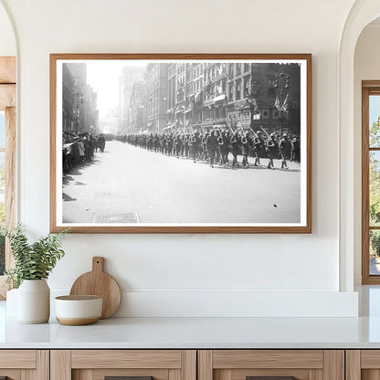 Post-WWI Victory Parade: A 1919 Celebration