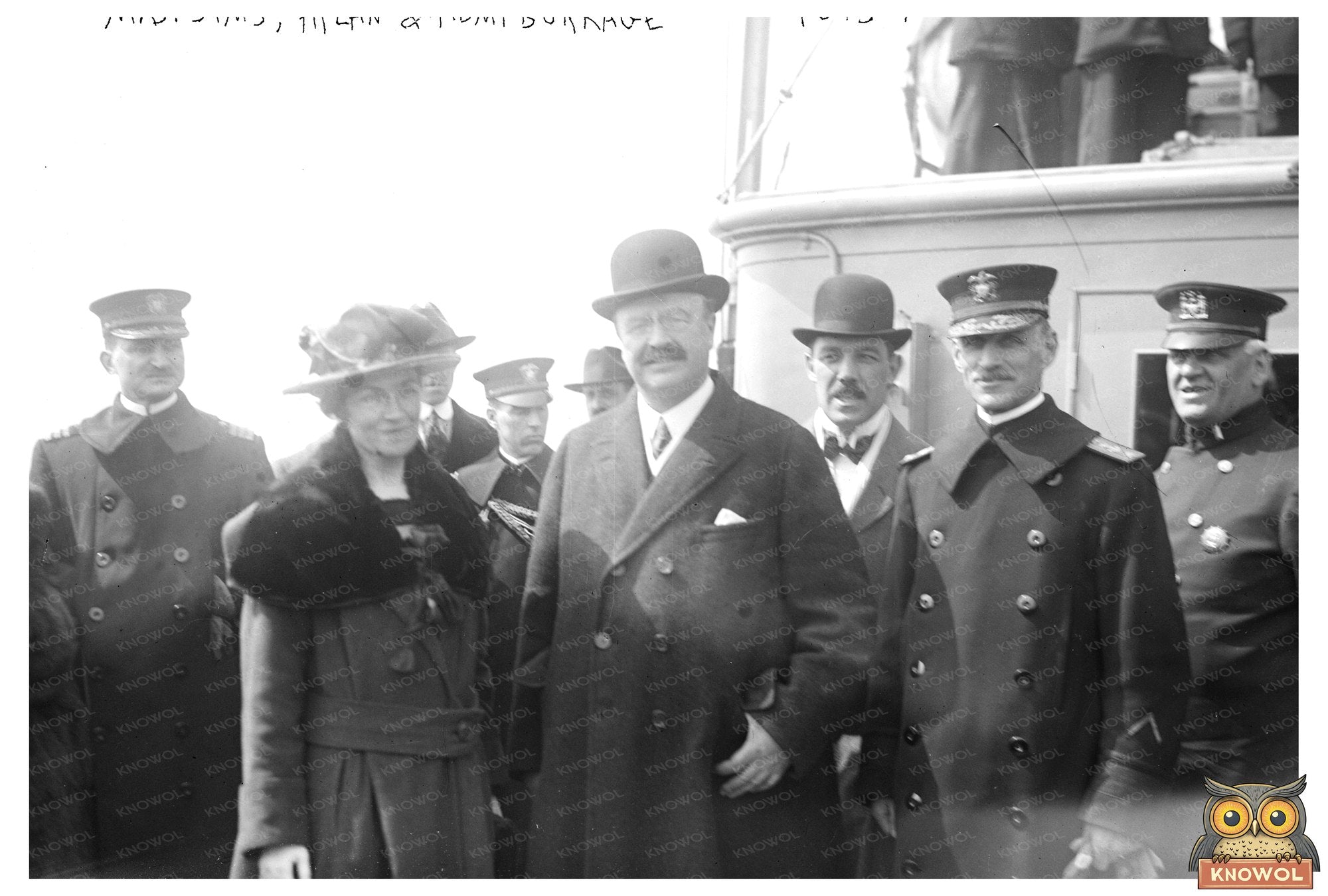 Elegant Gathering of Early 20th Century Luminaries