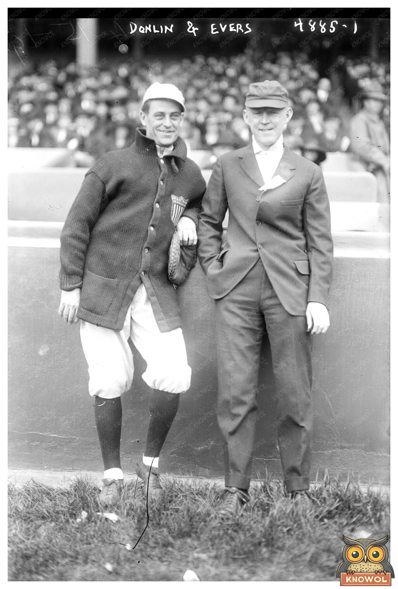 Legendary Baseball Icons of 1918: Donlin & Evers