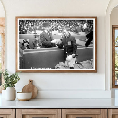 1919 Candid: Broadways Frohman Meets Baseballs Donlin