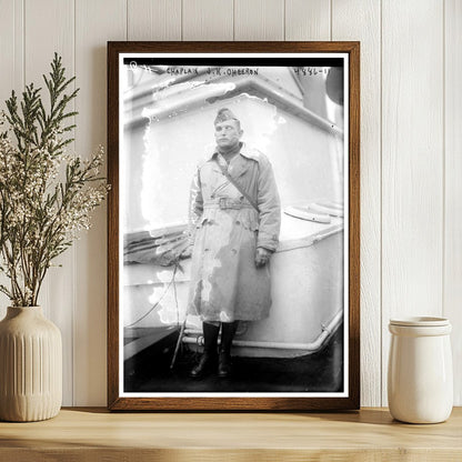 World War I Chaplain in Uniform - Circa 1915-1920