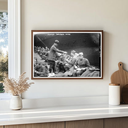 1919 Jewish Welfare Efforts for 332nd Infantry Troops