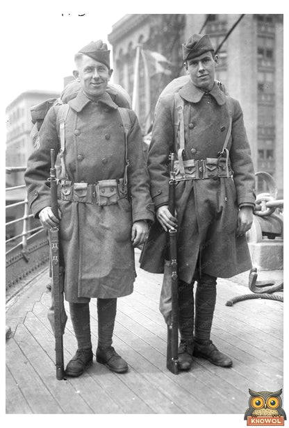 1915-1920 Troops of the 332d Infantry Battalion