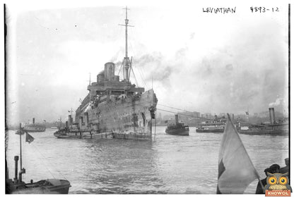 Majestic Ocean Liner: A 1910s Maritime Marvel