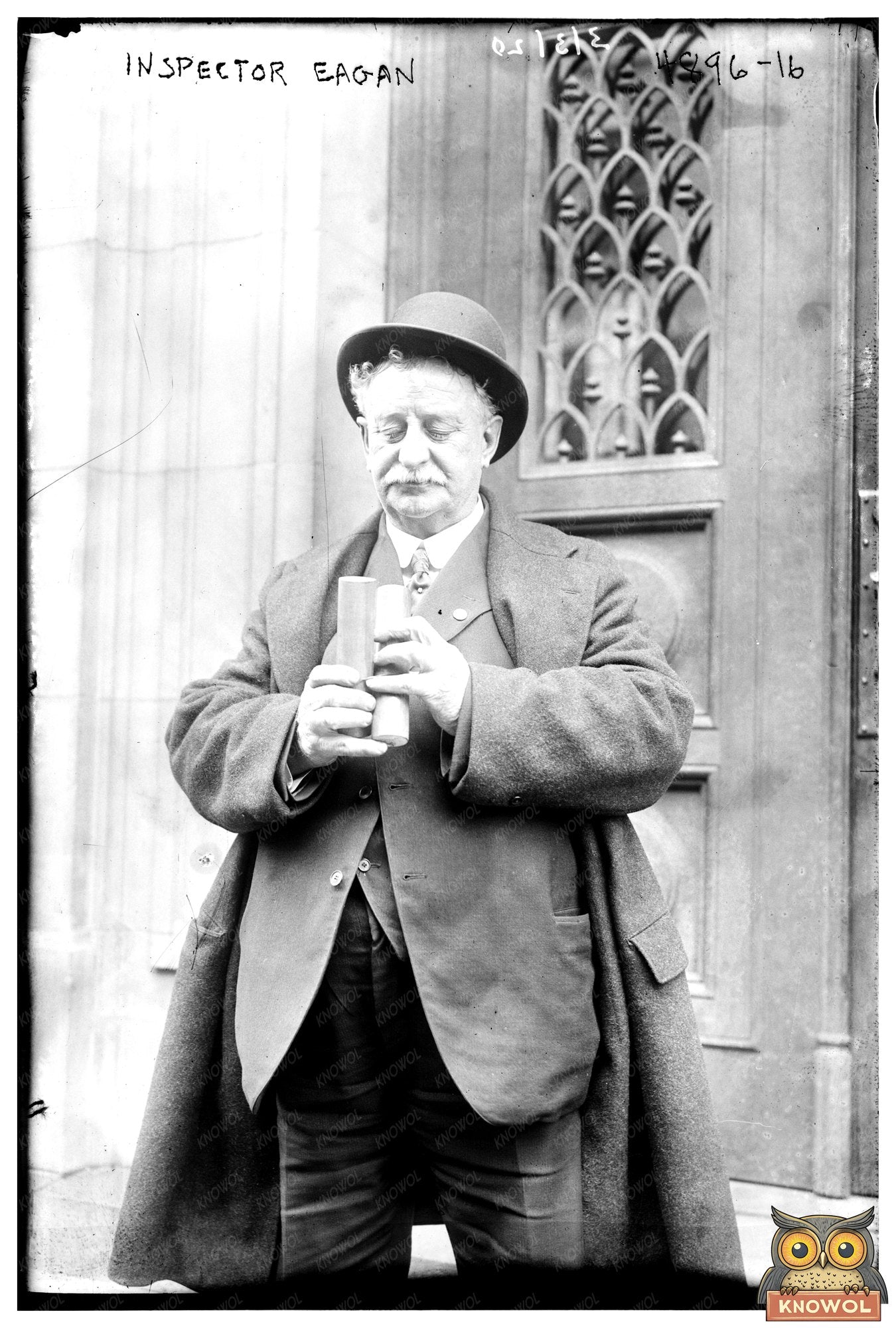 Early 20th Century Police Inspector Portrait