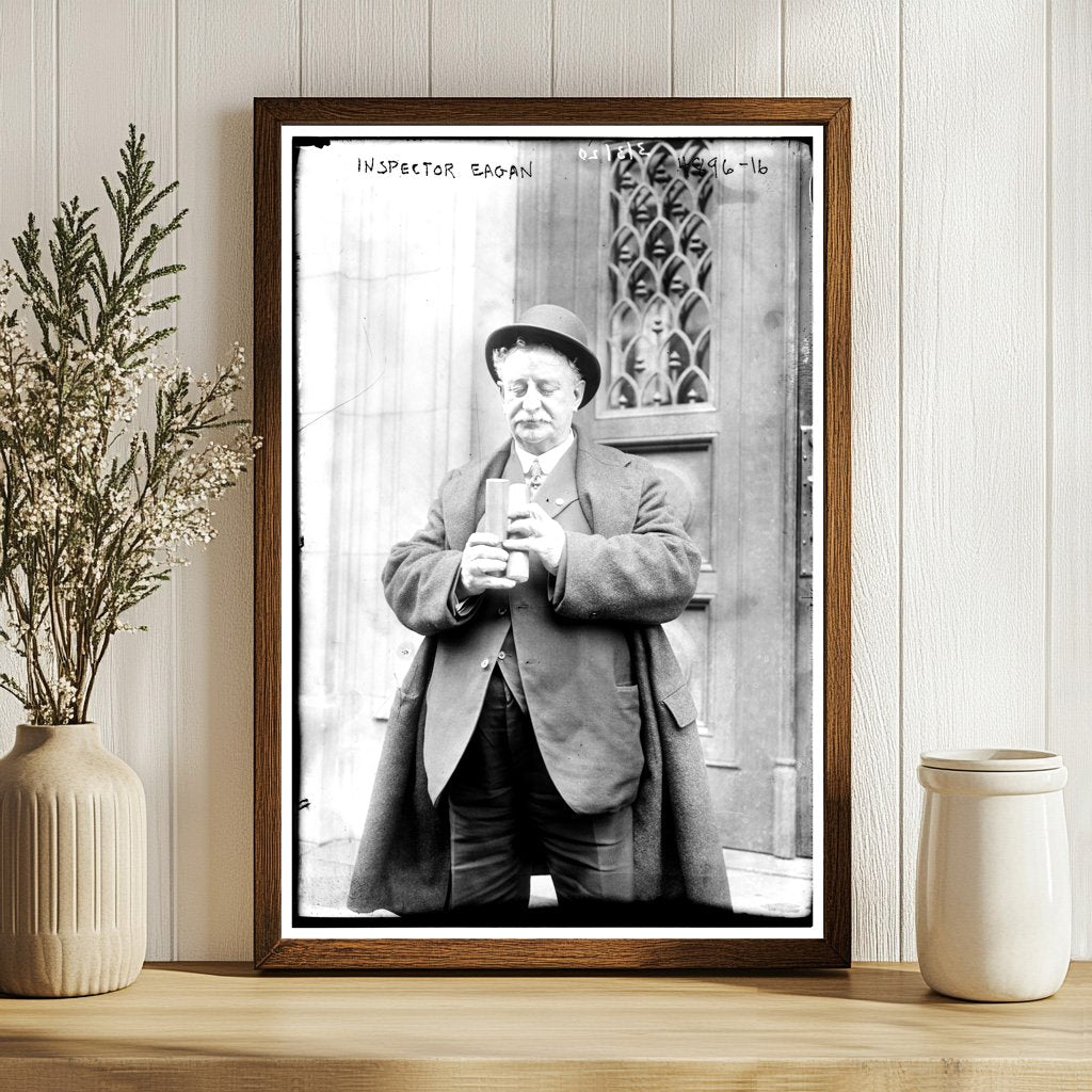 Early 20th Century Police Inspector Portrait