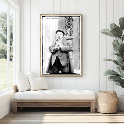 Early 20th Century Police Inspector Portrait