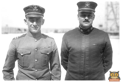 1919 Military Officers in Uniform: A Historic Moment