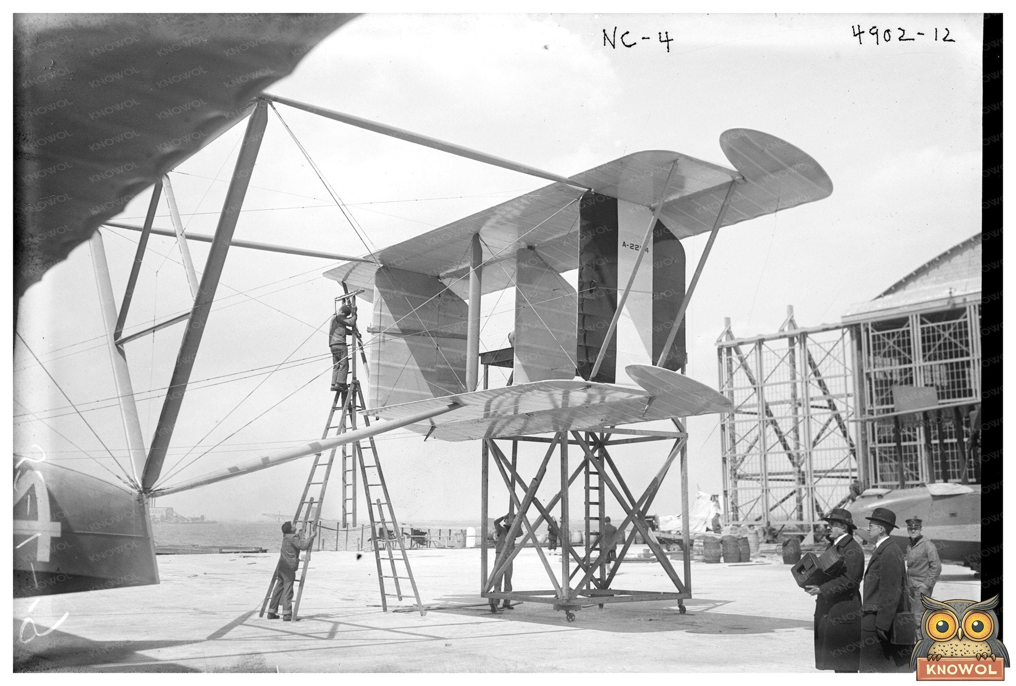 Historic NC-4: First Transatlantic Flight Triumph