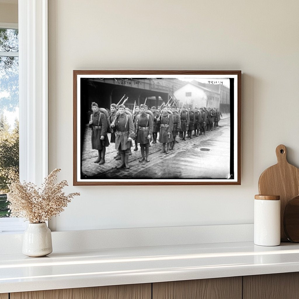 Brave Soldiers of the 125th Infantry, WWI Era