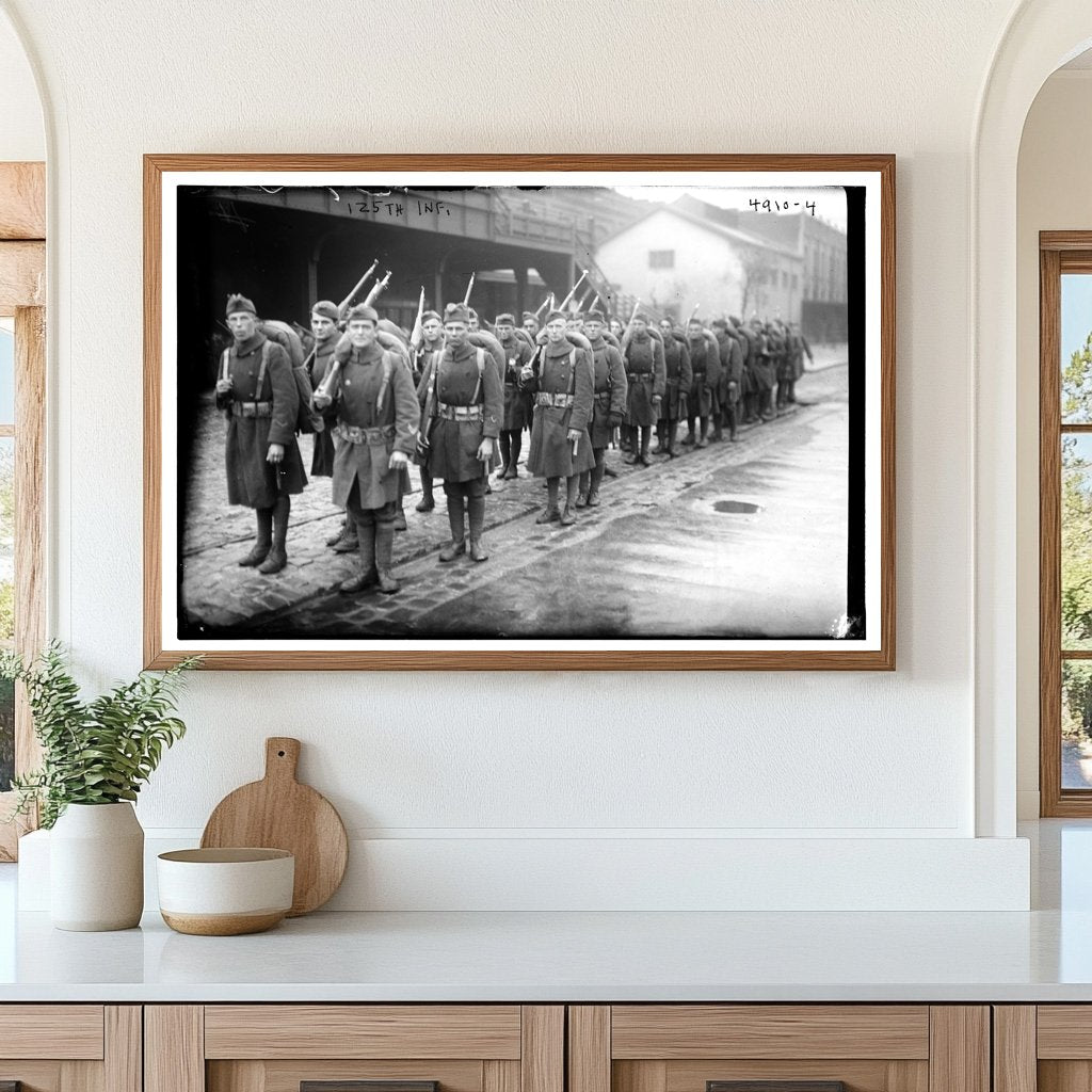 Brave Soldiers of the 125th Infantry, WWI Era