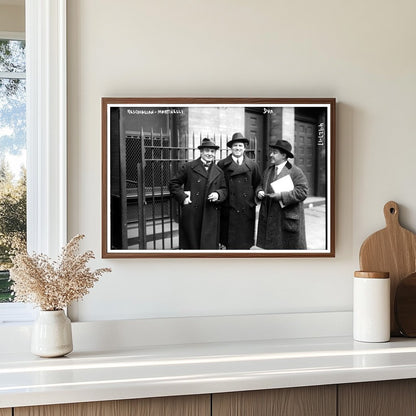 1915-1920 Candid Moment of Reschiglian Trio