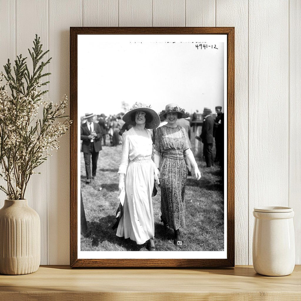 1910s Portrait of Two Influential Social Activists