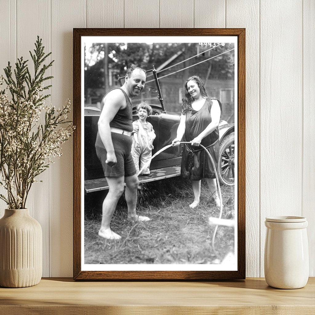 Early 20th Century Agricultural Fields Landscape