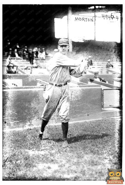 1918 Baseball Legacy: Guy Morton, Sr. Pitching Star