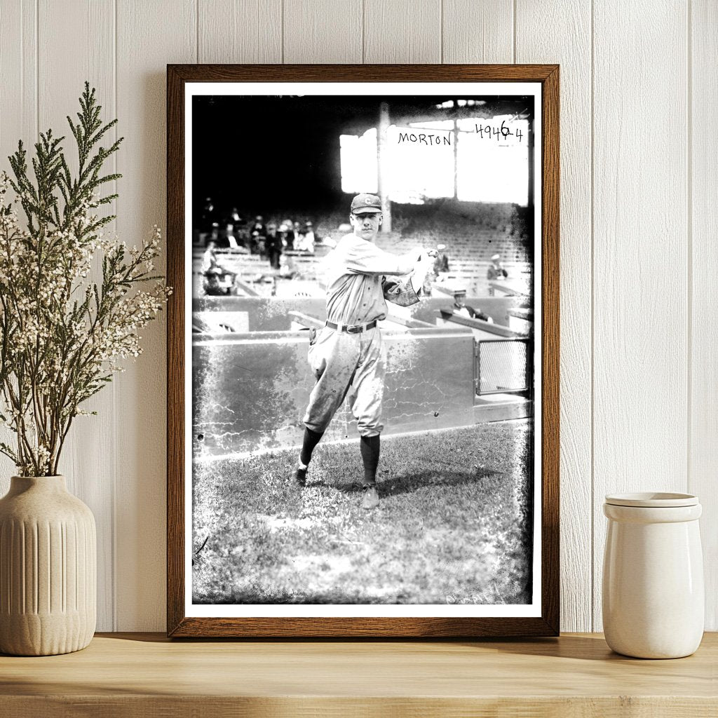 1918 Baseball Legacy: Guy Morton, Sr. Pitching Star