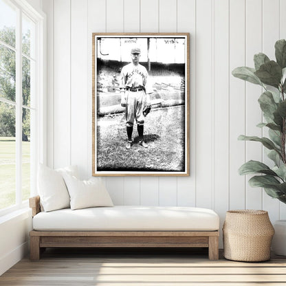 1918 Vintage Baseball Portrait from Cleveland, AL