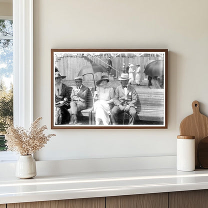 Elegant Trio: 1910s Socialites in Timeless Portrait