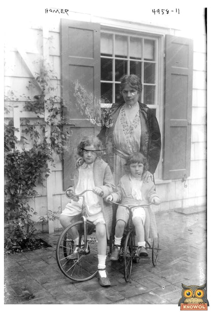 1919 Winter Scene of Historic Homer, Alaska