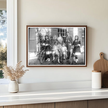 Historic 1919 Glass Negative of Homer Landscape